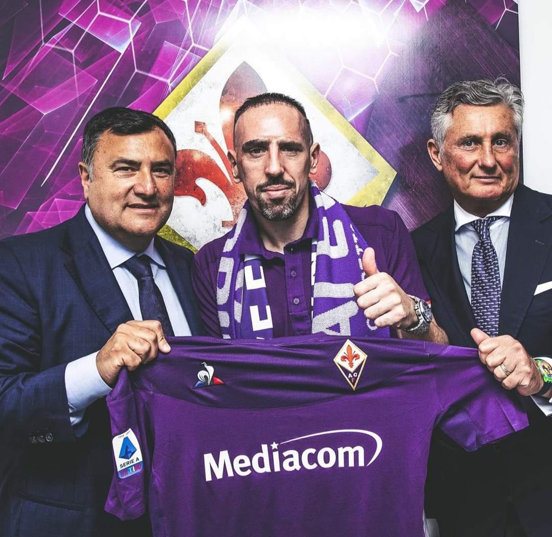 Franck Ribery Resmi Gabung Fiorentina