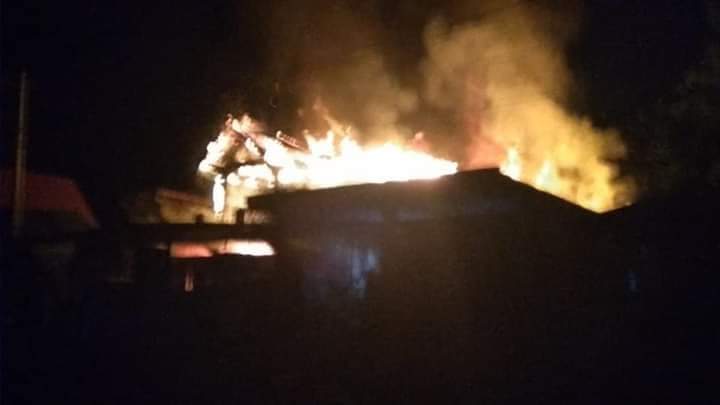 Sebuah Ruko di Rao Pasaman Terbakar, Dua Orang Korban Meninggal