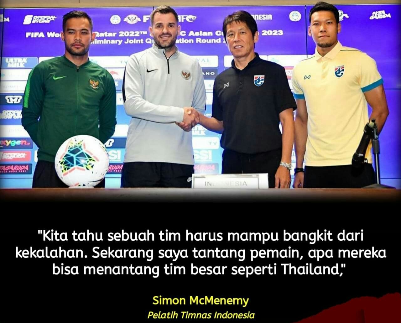 Indonesia Lawan Thailand, Ayo Semangat Kalian Bisa!