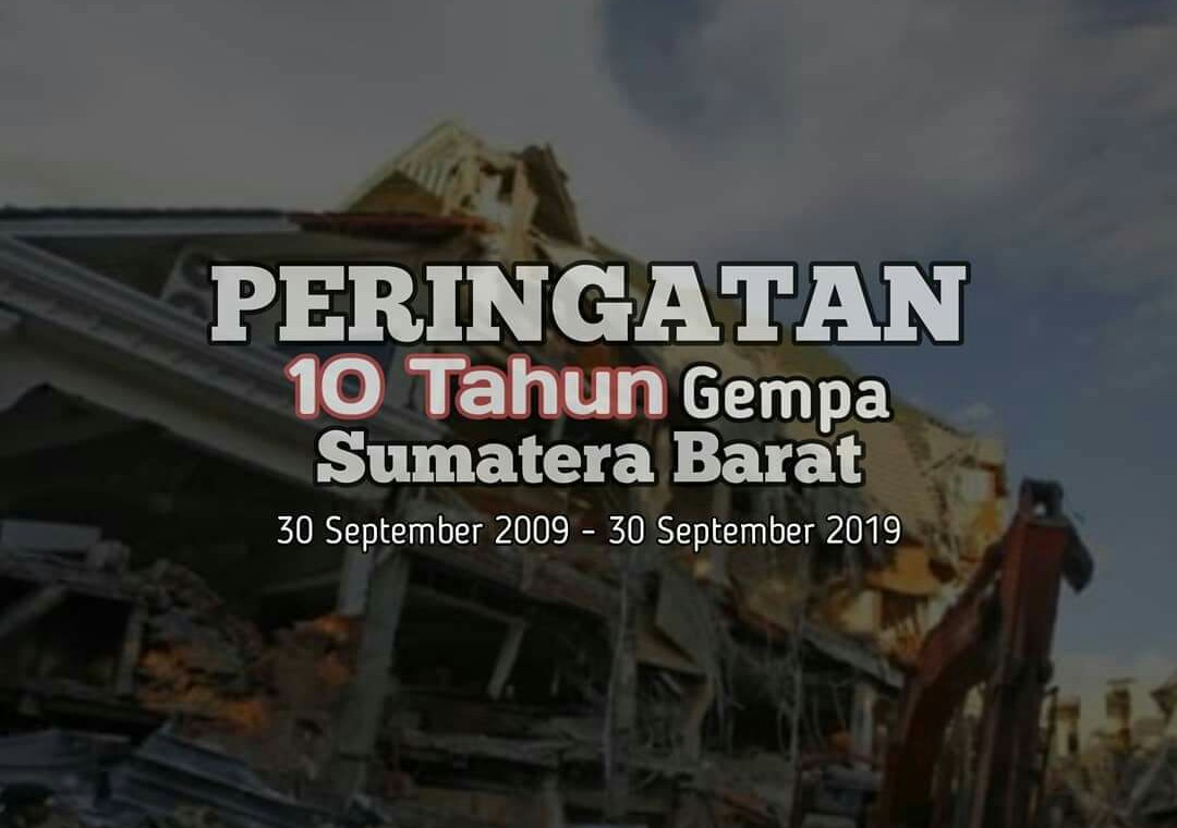 Mengenang Gempa 30 September 2009 di Sumbar, 1.117 Orang Meninggal 135.448 Rumah Rusak