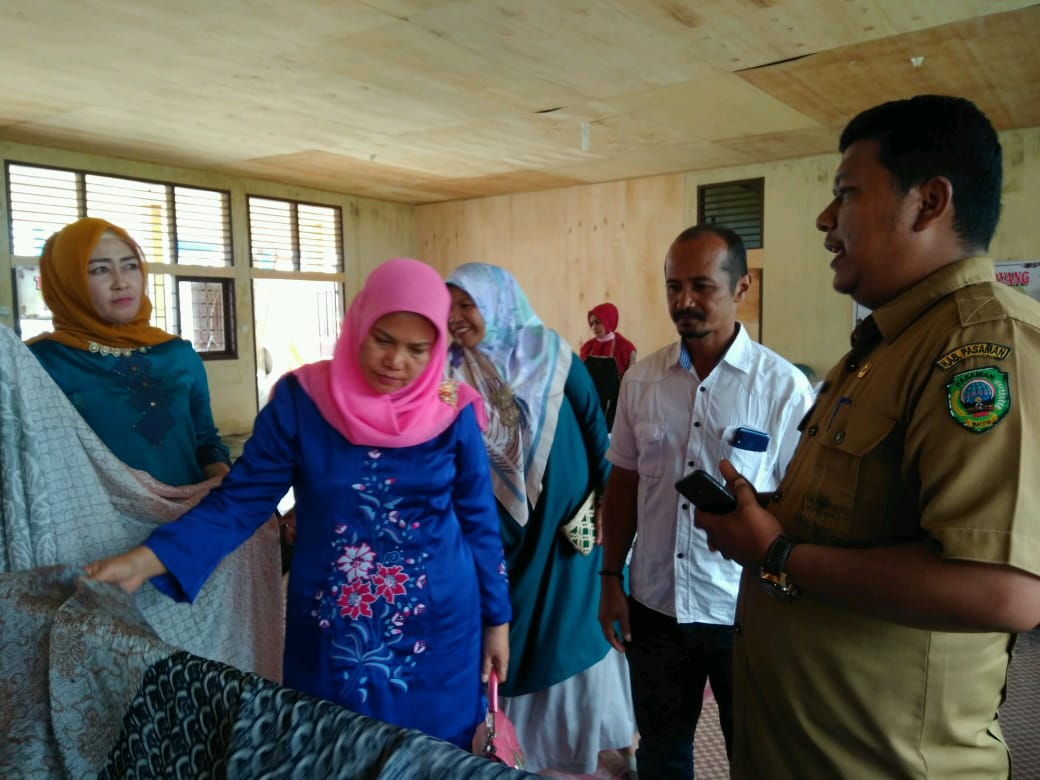 Batik Sisiak Ikan Equator Karya Siswa BLK Lubuk Sikaping, Membuat Kagum dan Bangga