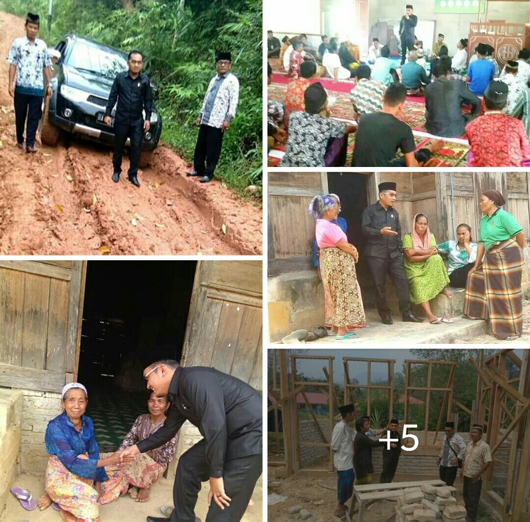 Bergelut Lumpur, Yulisman Terus Rambah Daerah Terisolir Guna Tampung Aspirasi Warga