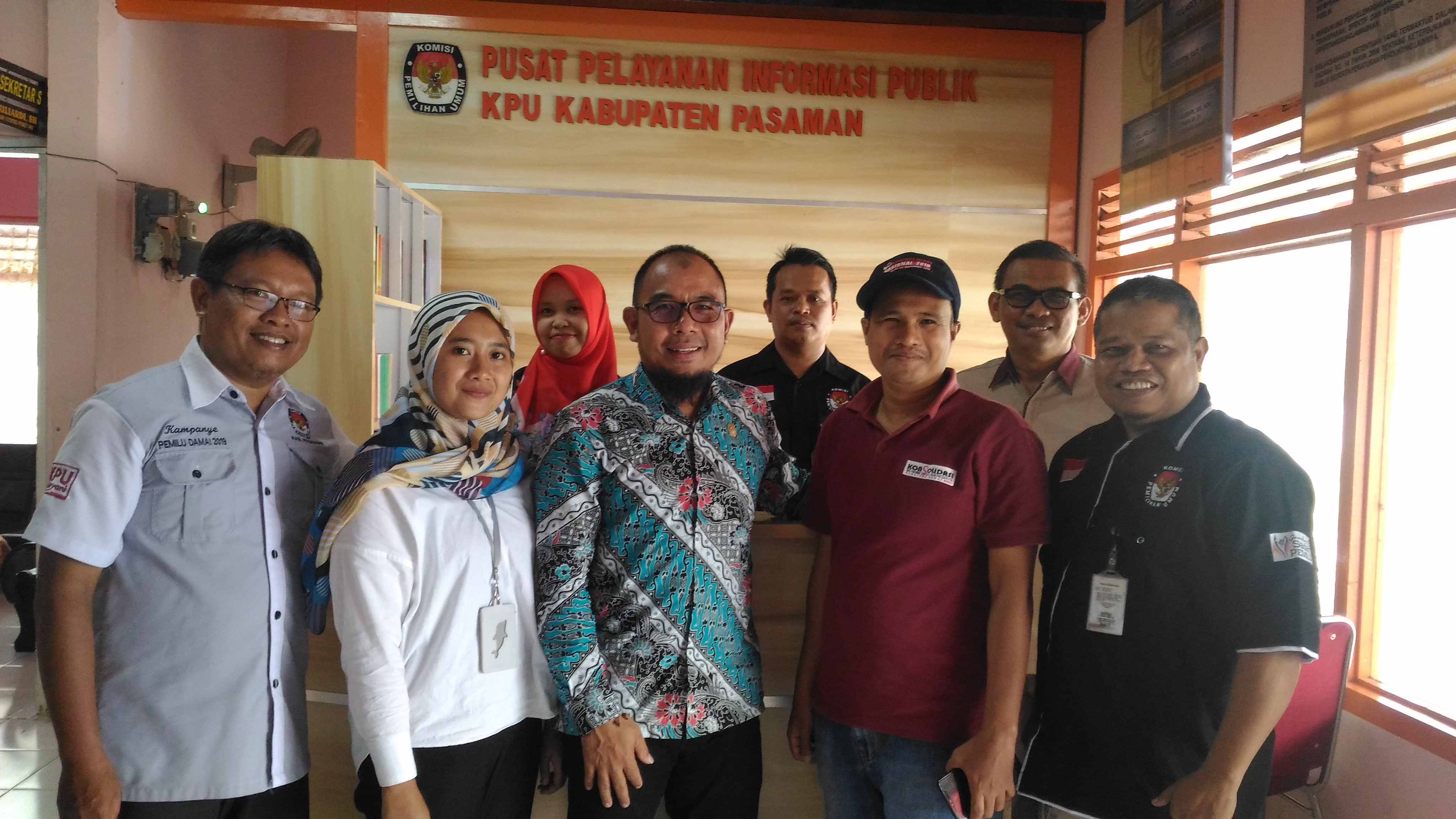 Nominasi 10 Besar Kategori Penyelenggara Pemilu, KI Sumbar Visitasi KPU Pasaman