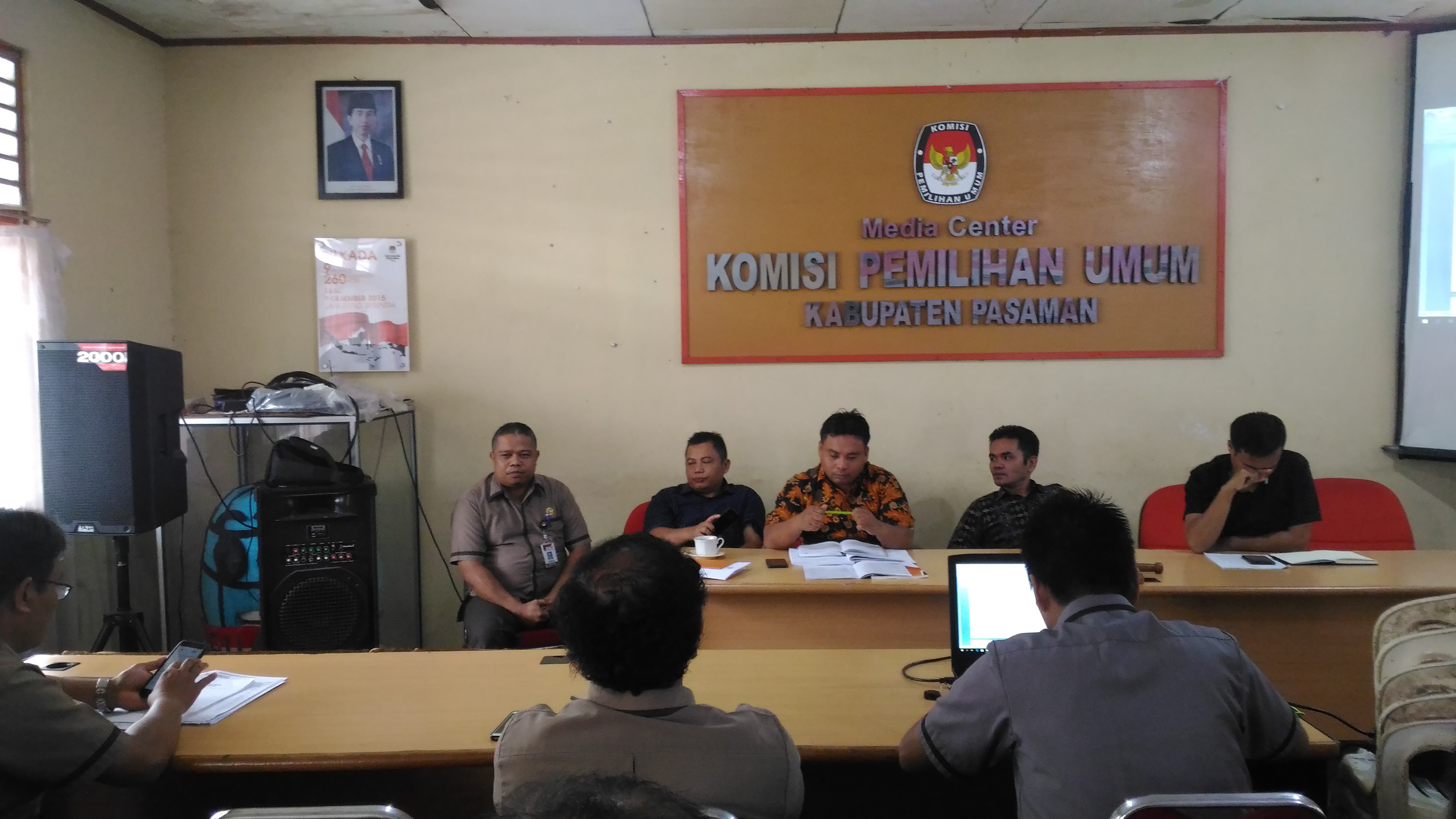 KPU Pasaman Gelar Rapat Internalisasi Tahapan dan Regulasi Pilkada tahun 2020