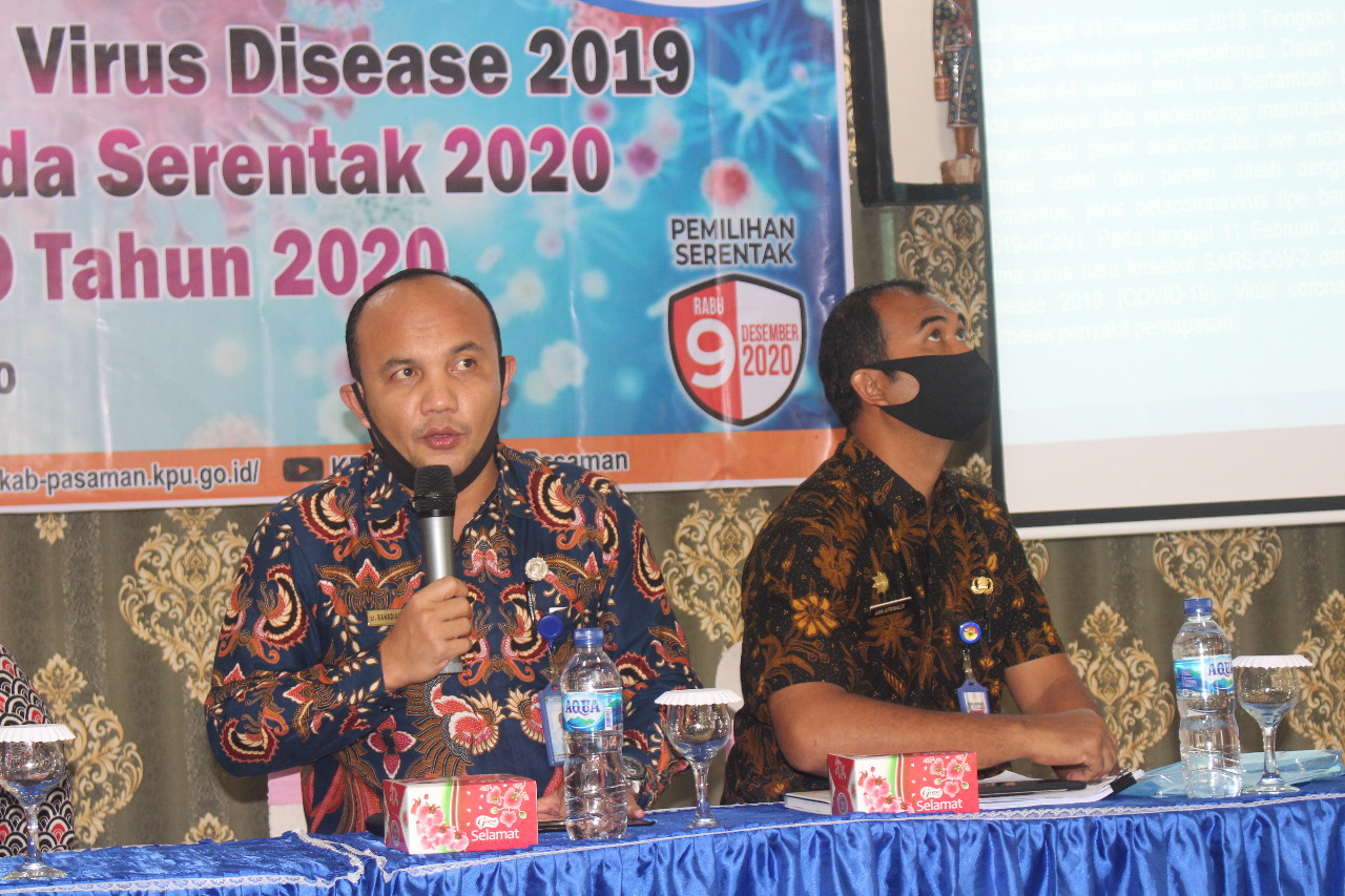 dr. Rahadian: Mari Senantiasa Terapkan Protokol Kesehatan Dalam Penyelenggaraan Pilkada 2020