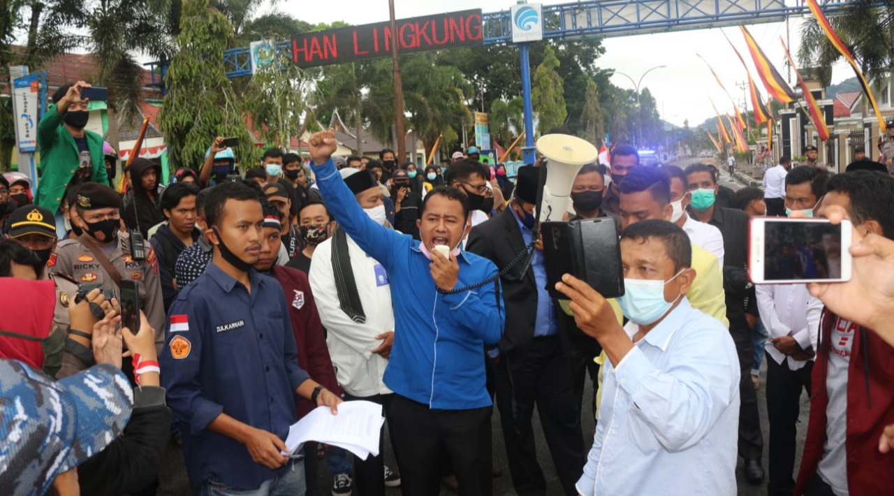 Rudi Apriasi Dukung Mahasiswa Menolak Keras Omnibus Law UU Cipta Kerja