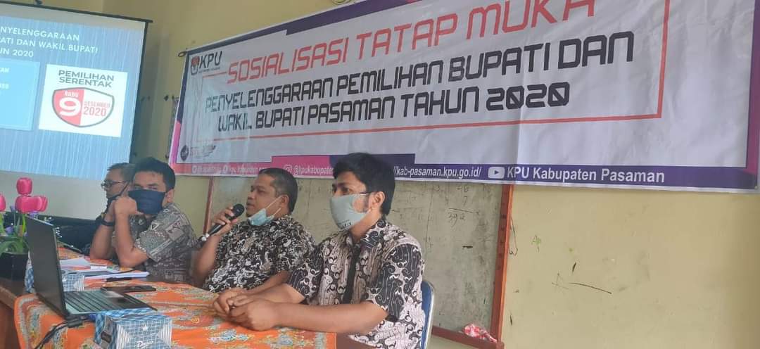 Tingkatkan Partisipasi Pemilih, KPU Pasaman Gencarkan Sosialisasi Pilkada 2020