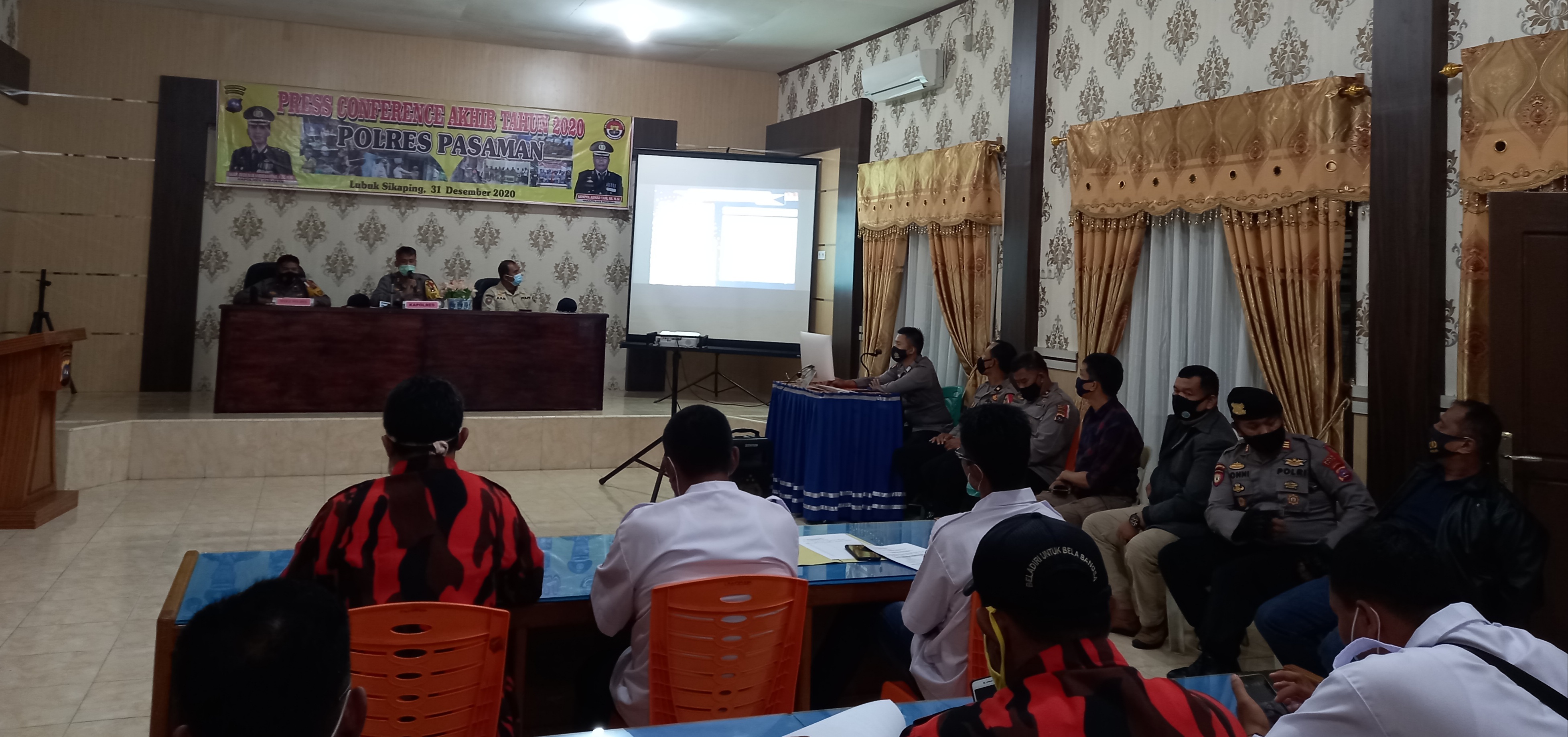 Sepanjang 2020, Angka Kejahatan Menurun Di Pasaman, Kasus Narkoba Meningkat