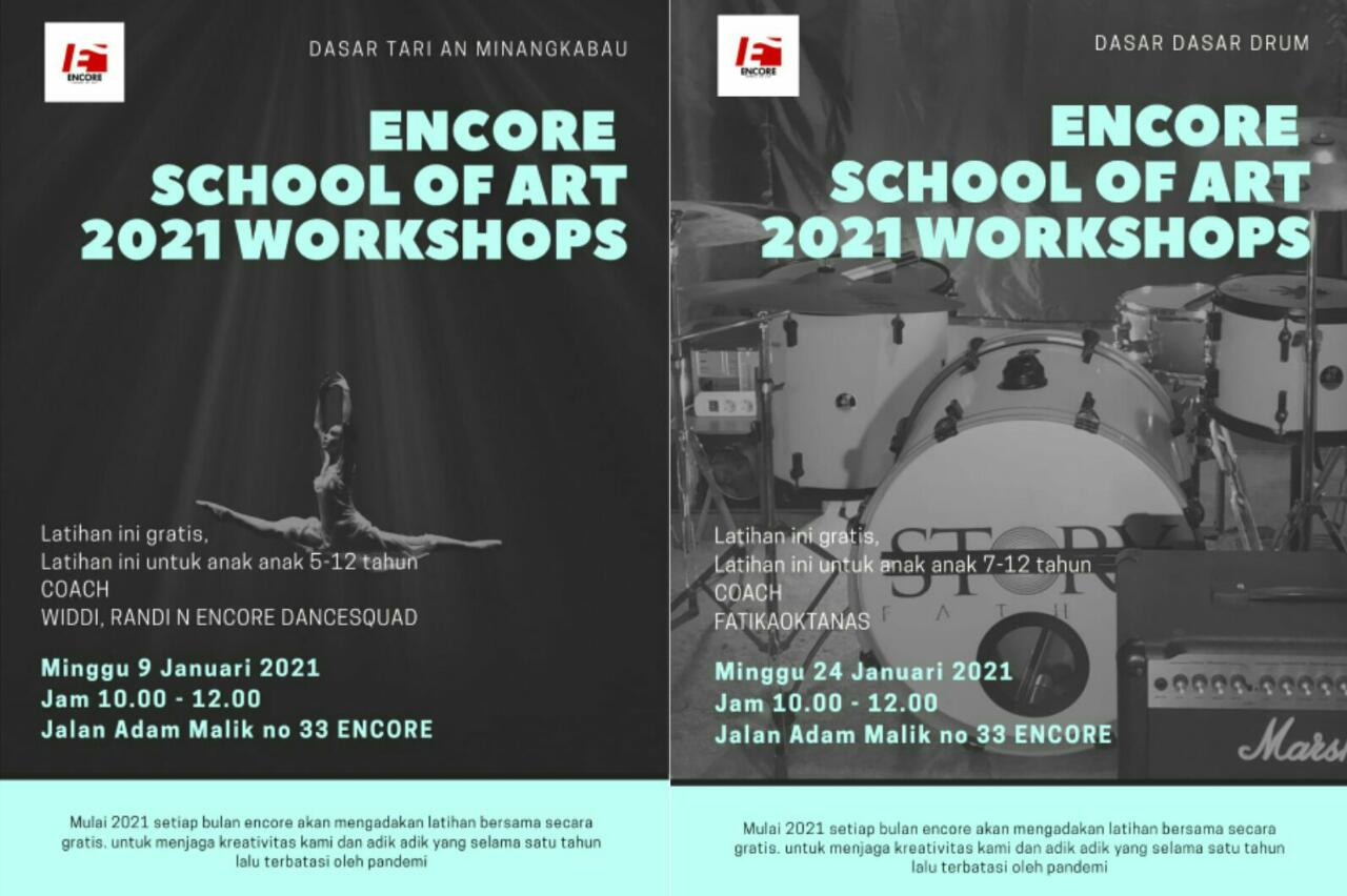 Encore Sediakan Workshop Gratis Bagi Anak Muda Pasaman, Pasca Setahun Terbatasi