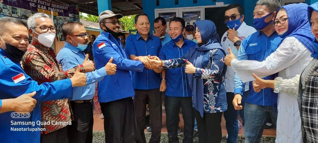 Ke Pasaman, Rezka Oktoberia Tegaskan Partai Demokrat Selalu Bekerja Untuk Kepentingan Rakyat