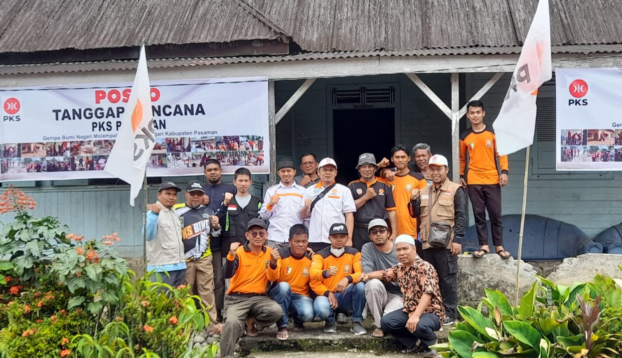 PKS Pasaman Gerak Cepat Bantu Korban Musibah Gempa
