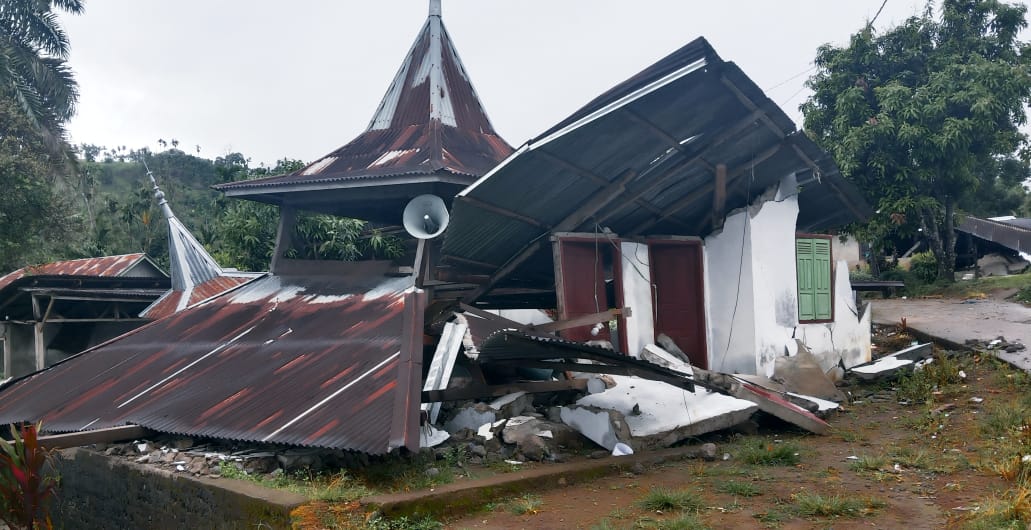 Duka Di Kampuang Rawang Malampah Pasaman, Seratus Persen Rumah Hancur Akibat Gempa