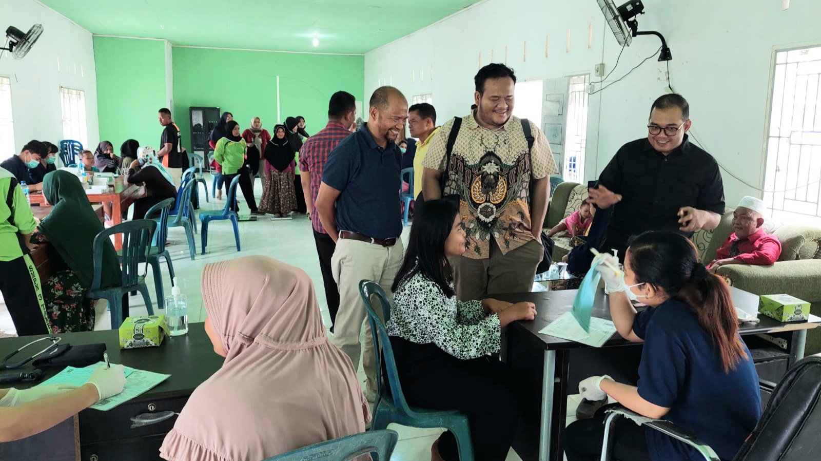 Pengobatan Gratis Panitia Bulan K3 Nasional Provinsi Riau Dilaksanakan Hingga Pelosok Desa