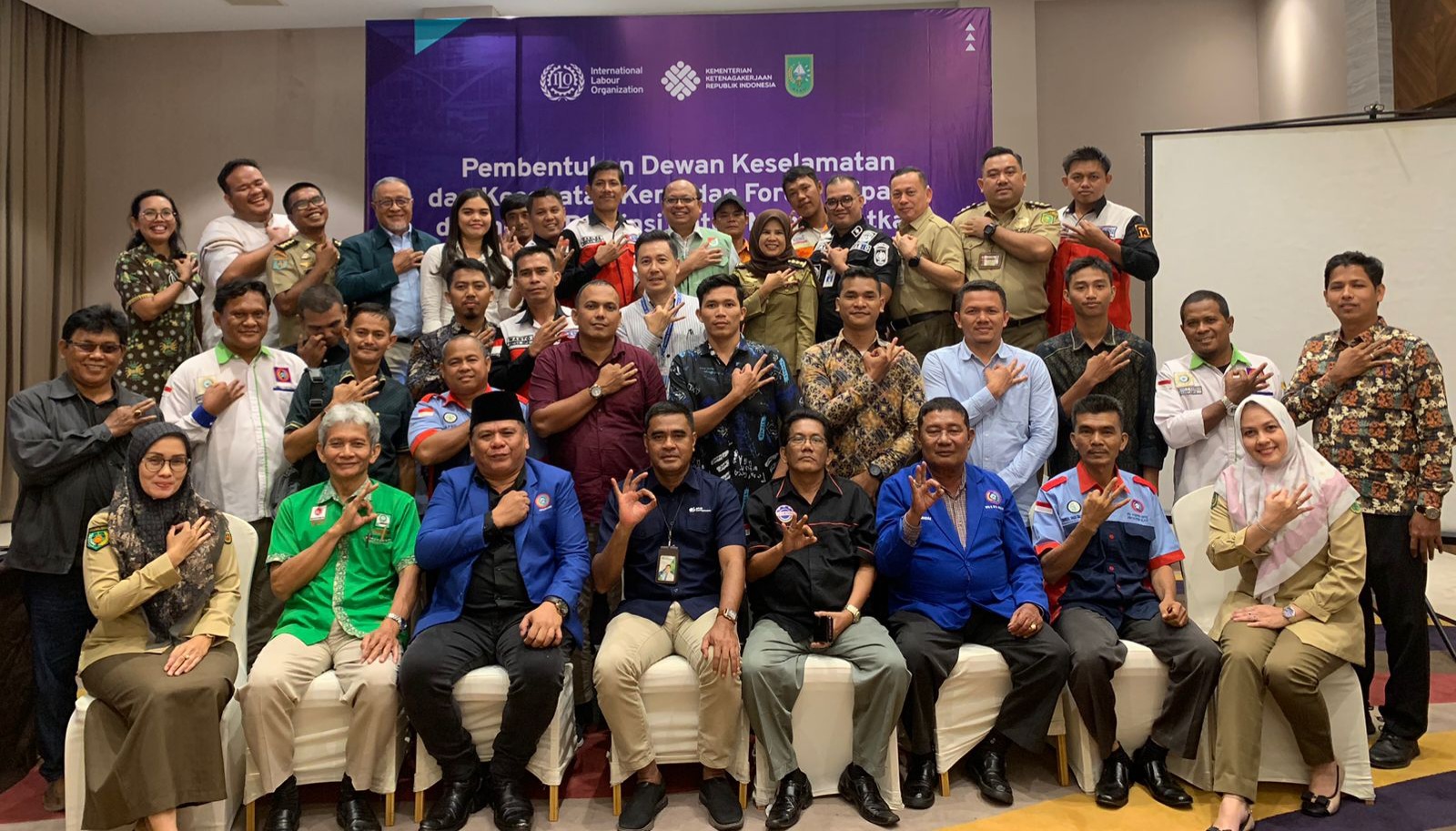 ILO Dorong Pembentukan Dewan K3 Provinsi Dan Forum Tripartit Sektoral Di Riau