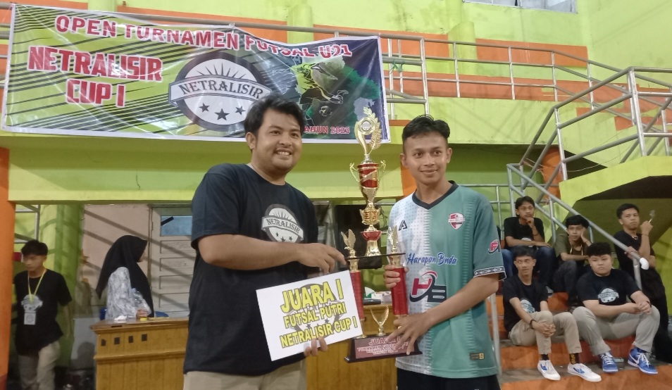 Ichram Fauzi: Apresiasi Untuk Penyelenggaraan Netralisir Futsal Cup I U-21 2023