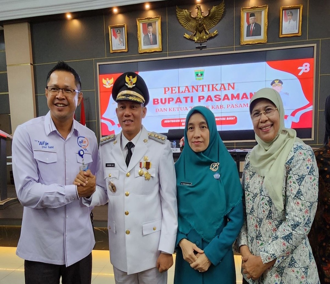Pinca Bank Nagari Lubuk Sikaping Henry Suhairi Ucapkan Selamat Atas Pelantikan Sabar AS Jadi Bupati Pasaman