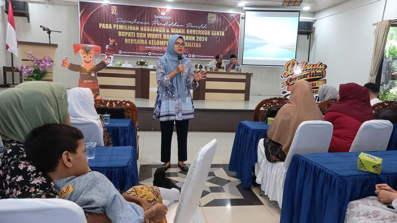 KPU Pasaman Sosialisasikan Pilkada 2024 Yang Ramah Bagi Disabilitas