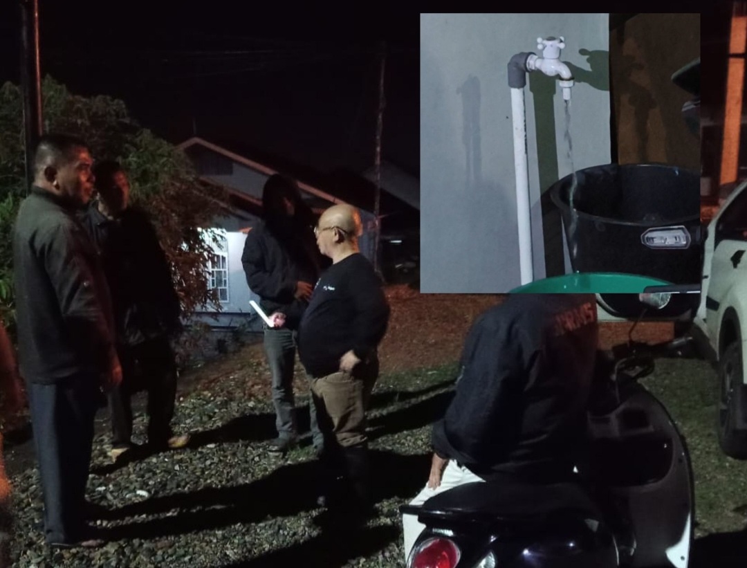 Warga Apresiasi Aksi Gercep Tim Perumda Tirta Saiyo Pasaman Atasi Keluhan Air Mati