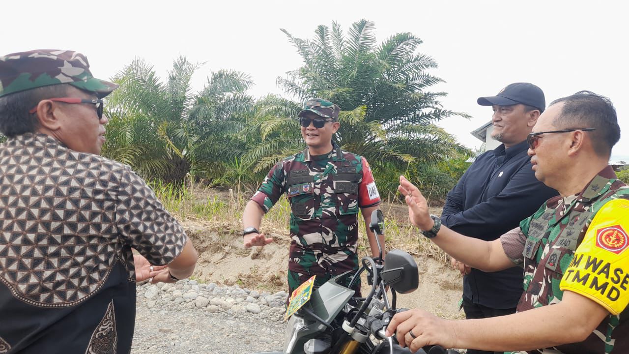 TMMD Ke-126 Kodim 0305 Pasaman Buka Akses Antar Jorong Di Kinali, Dongkrak Nilai Jual Tanah Dan Pertanian