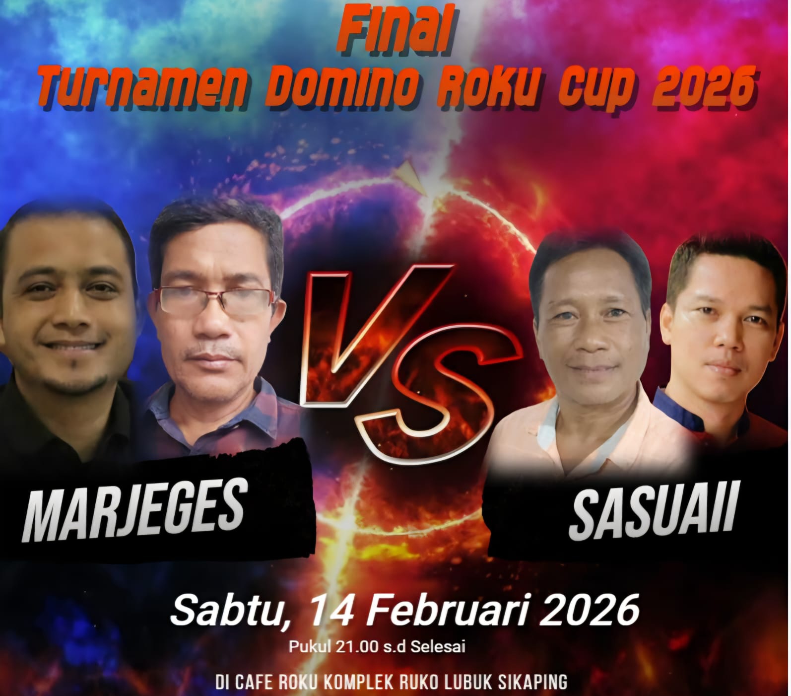 FINAL: Marjeges (Kamang-Rahmad) Versus Sasuaii (Risdel-Rico), Siap Cetak Sejarah Baru Pasaman